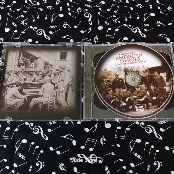 Various Artists - A Tribute to the American Heroes - Songs from World War II CD - Picture 2 of 6